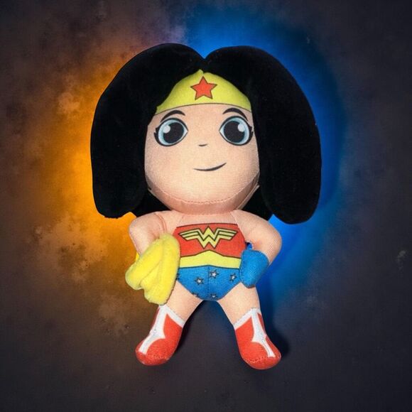 DC Comics DC Super Friends Chibi WONDER WOMAN Plush 11” - Picture 1 of 3